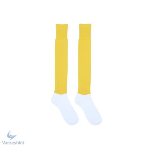 جوراب ورزشی فوتبال رنگ زرد با کیفیت عالی